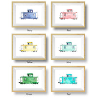 Thumbnail for train prints for kids' rooms