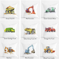 Thumbnail for truck throw pillows for kids