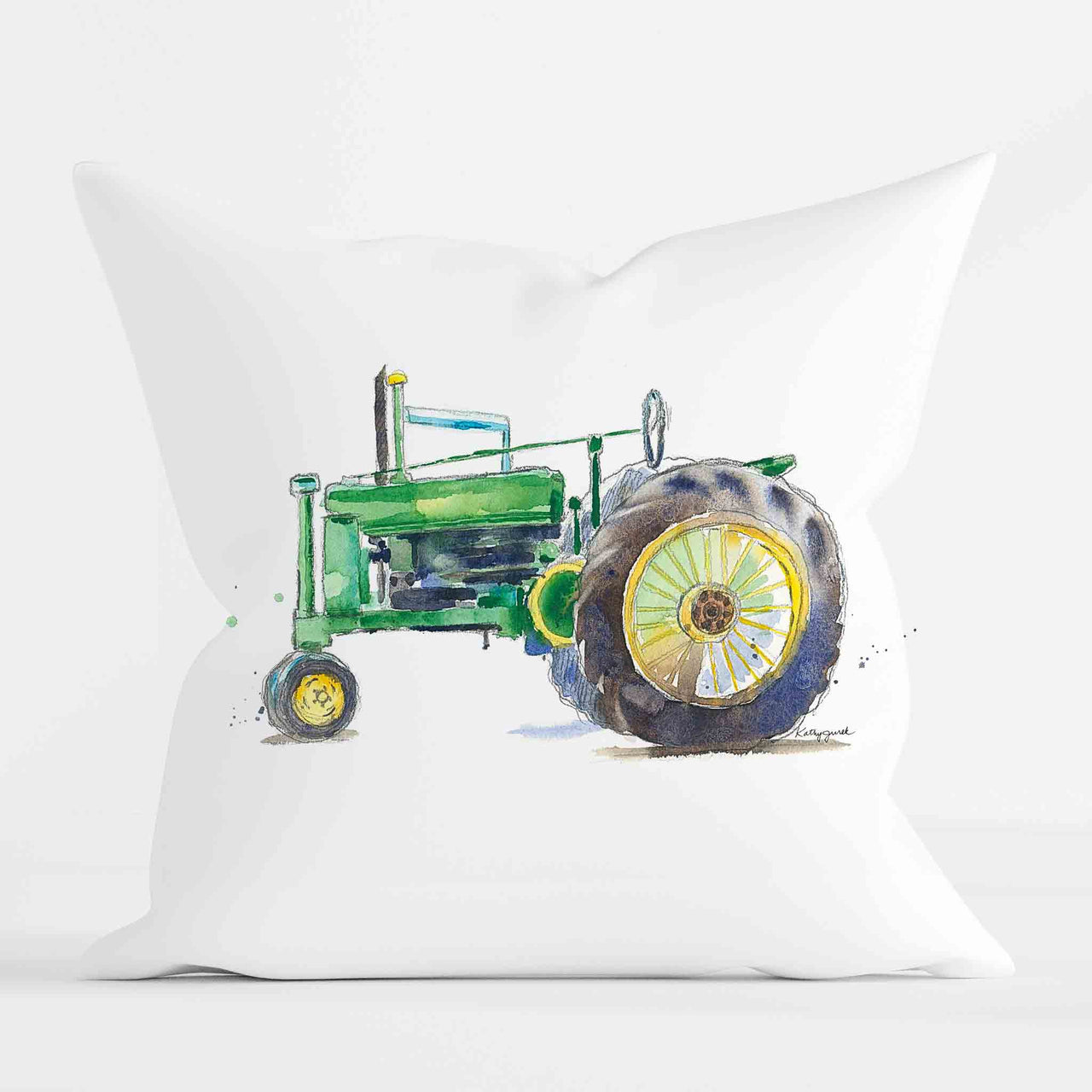 tractor pillow for kids room