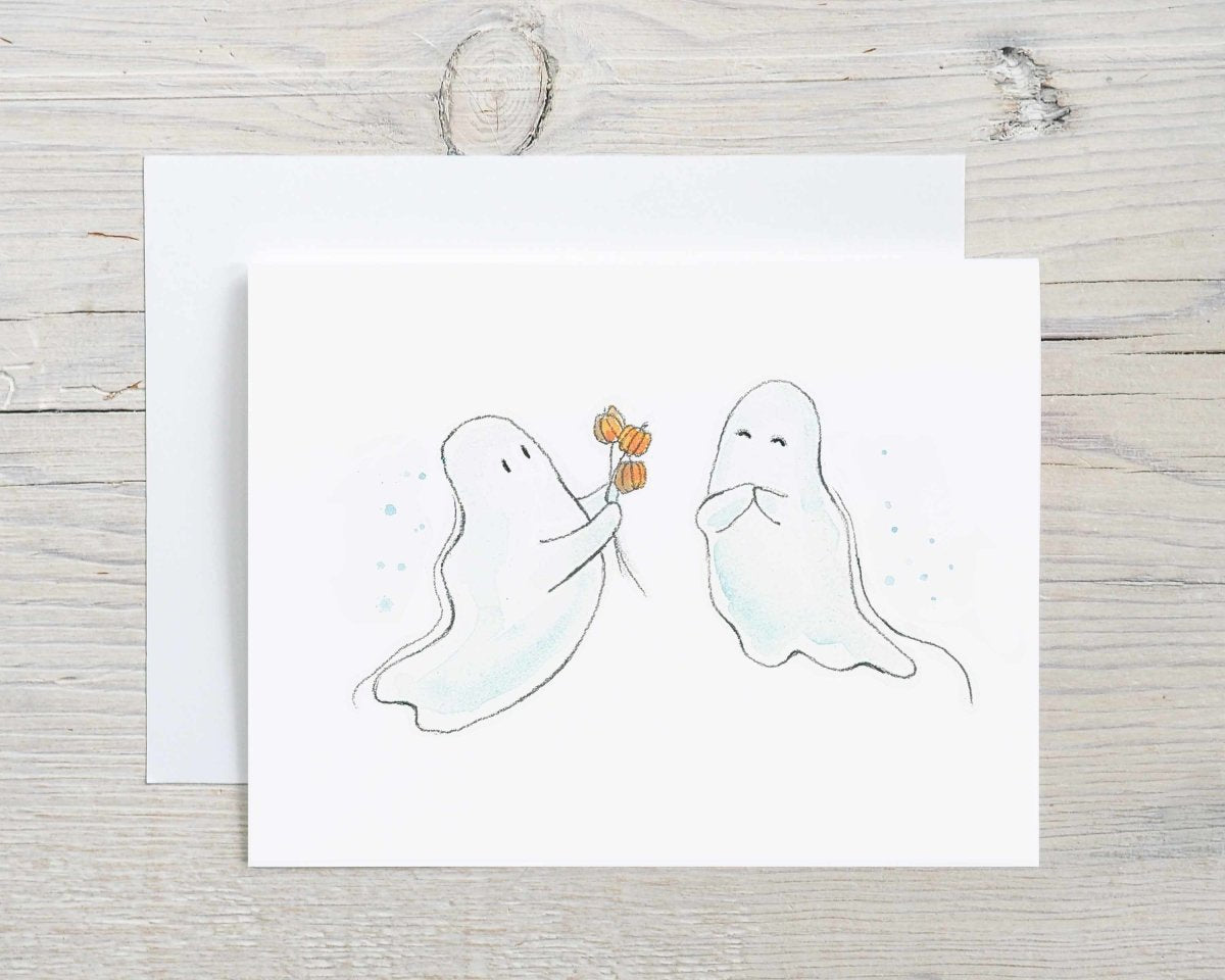 I Love Boo Halloween Card