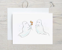 Thumbnail for I Love Boo Halloween Card
