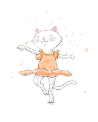Thumbnail for Cat Ballerina Print #3