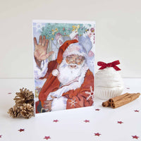 Thumbnail for Set of Santa Claus Christmas Cards
