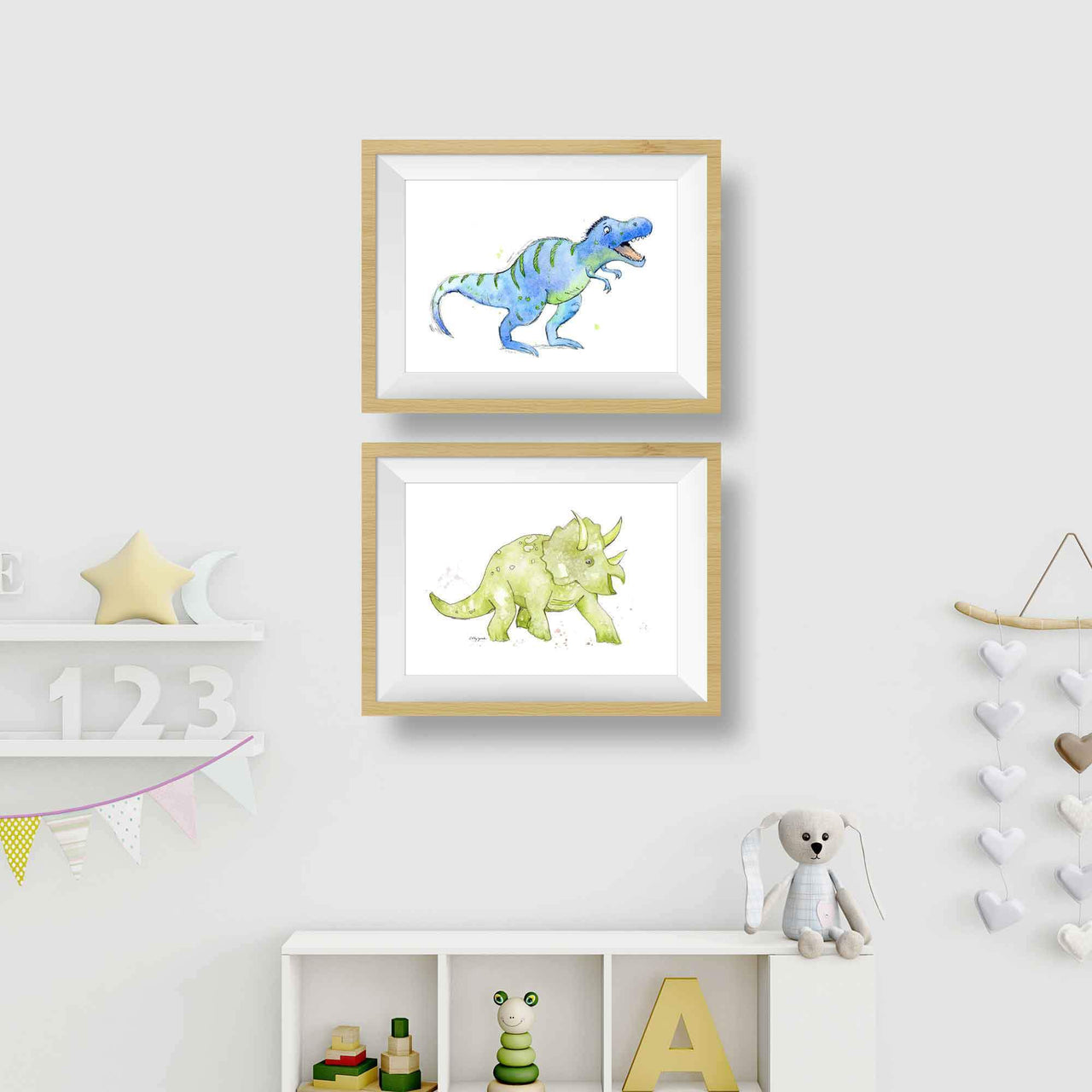 Dinosaur Prints Set
