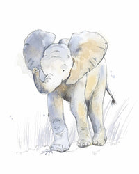 Thumbnail for Sweet Safari Elephant Print
