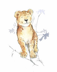 Thumbnail for Sweet Safari Lion Print