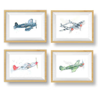 Thumbnail for WWI Airplane Prints for Kids Rooms