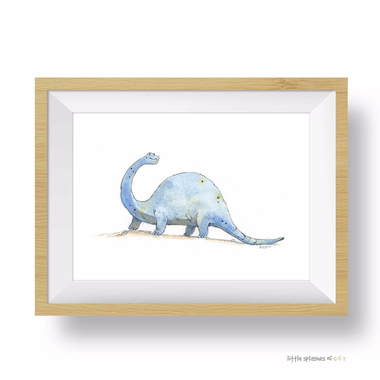 Brontosaurus Print