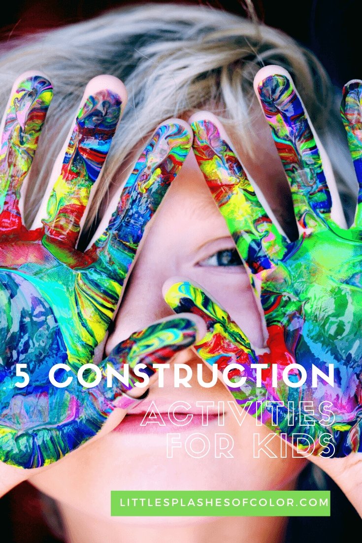 5 FUN Construction Themed Activities for Kids