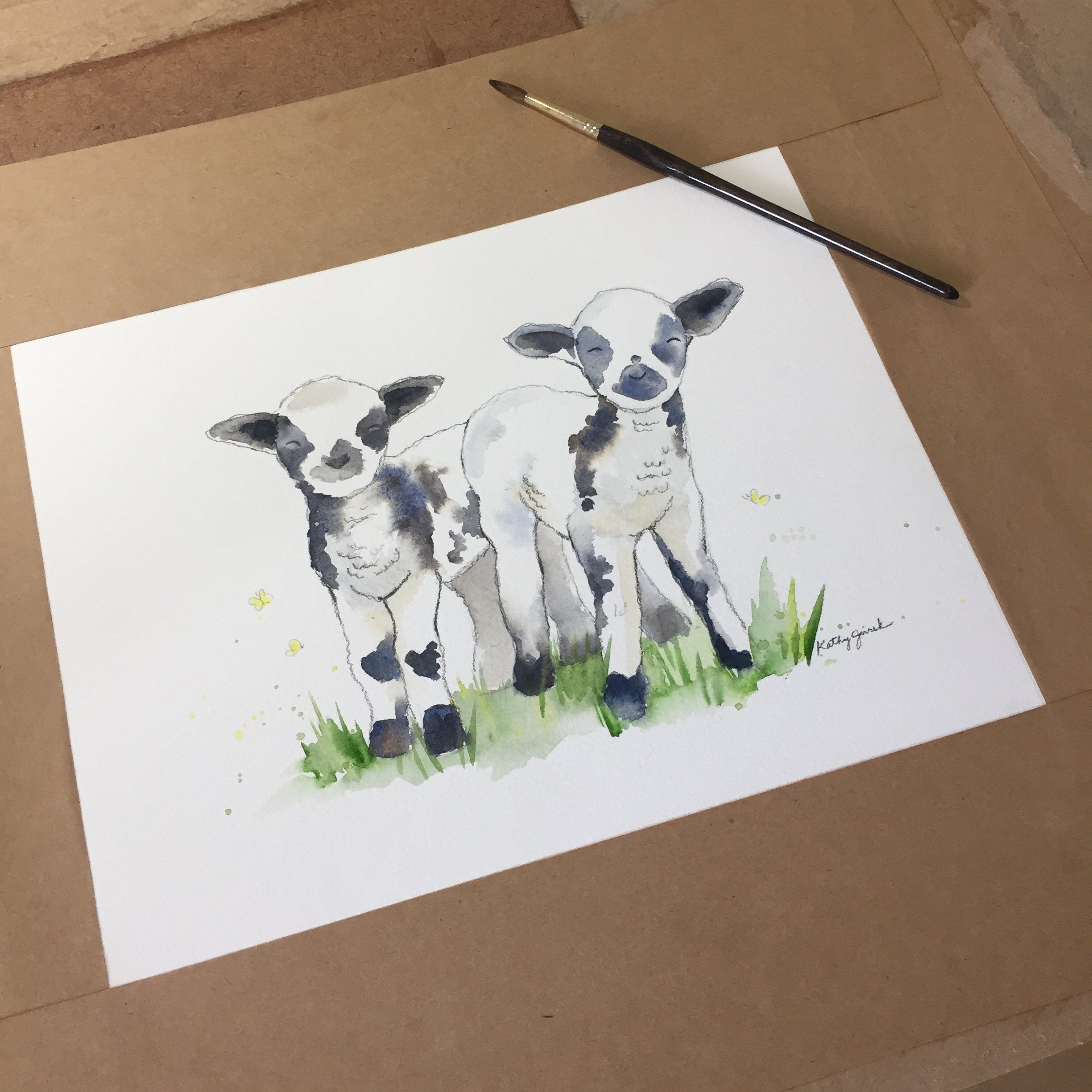 Lamb Decor for Nursery