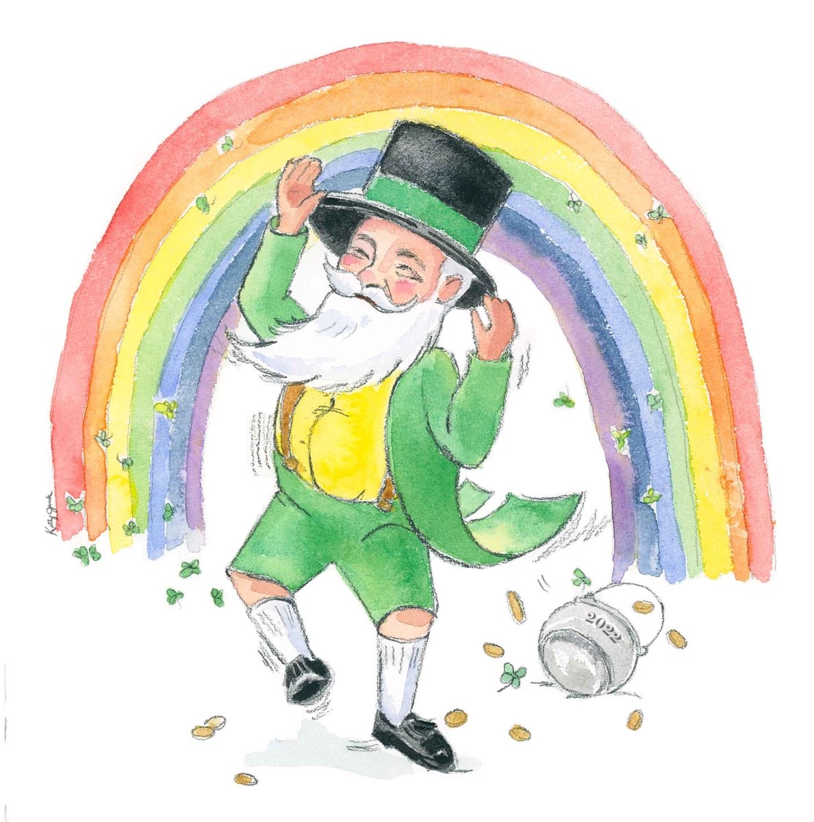 A Little Leprechaun Lou for St. Patty's Day