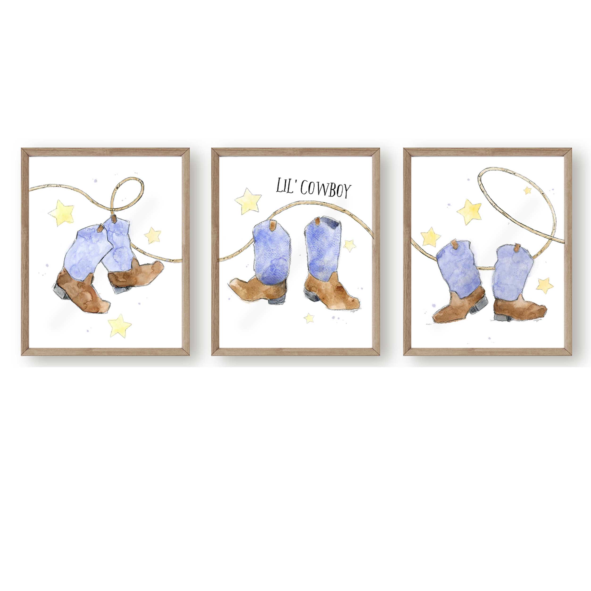 🤠 Saddle Up! New Cowboy Boots Wall Art Collection