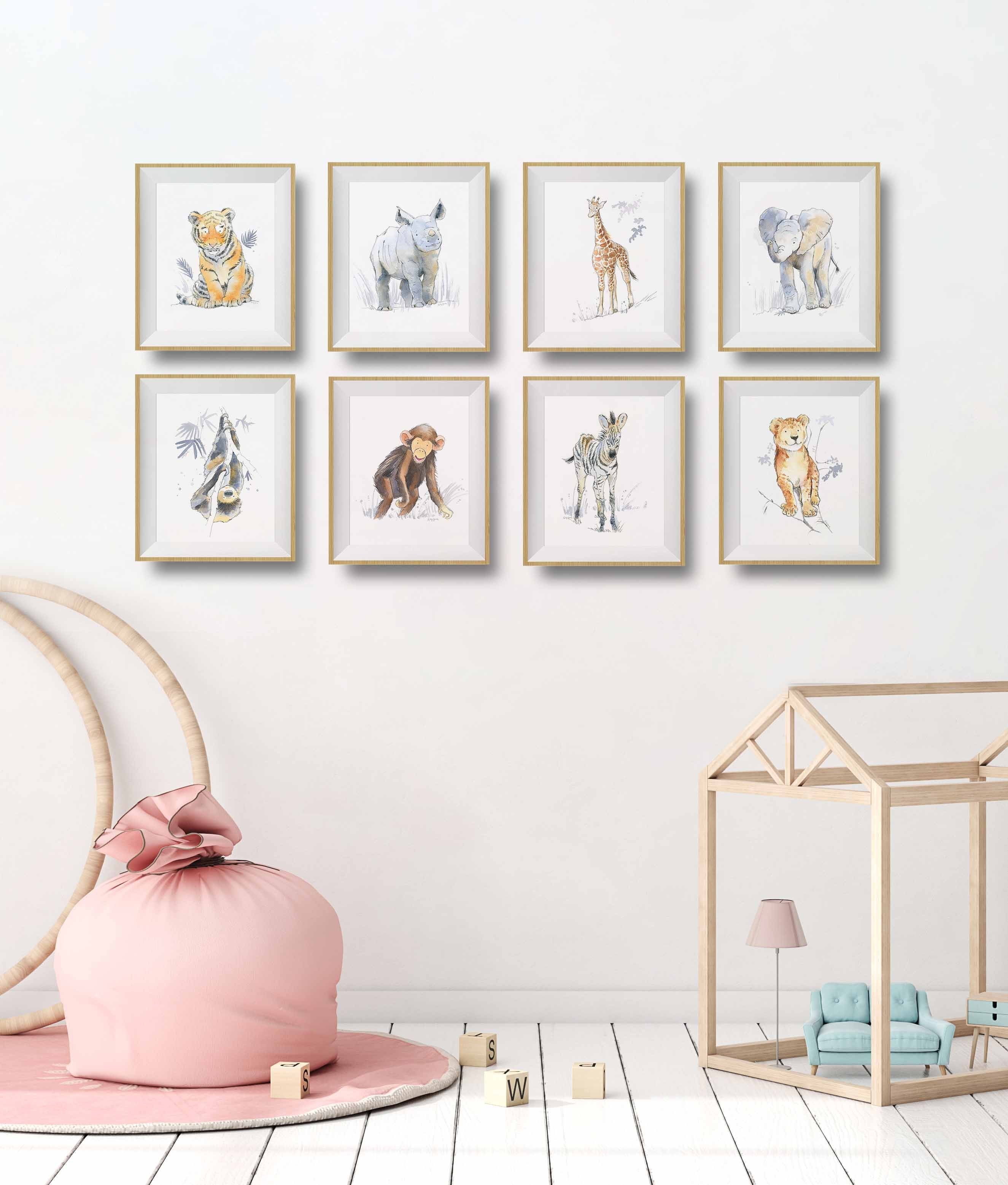 8 Reasons to Love Our Newest Safari Animal Wall Art