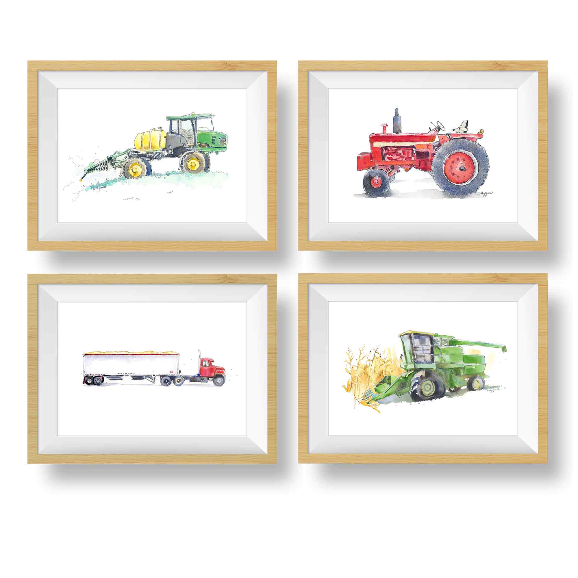 5 Tractor Wall Art Ideas for Boys' Farm Themed Bedrooms