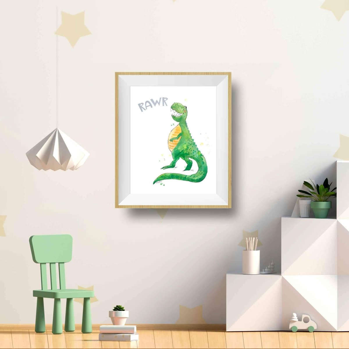 RAWR...Dinosaur Wall Art for Toddlers