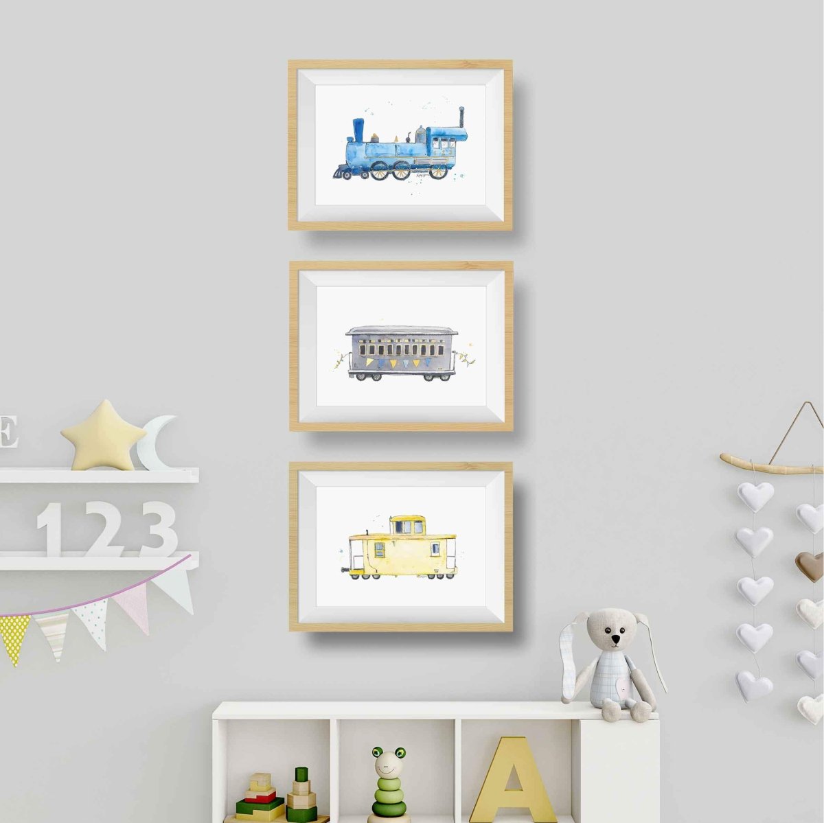Train Decor for Nursery
