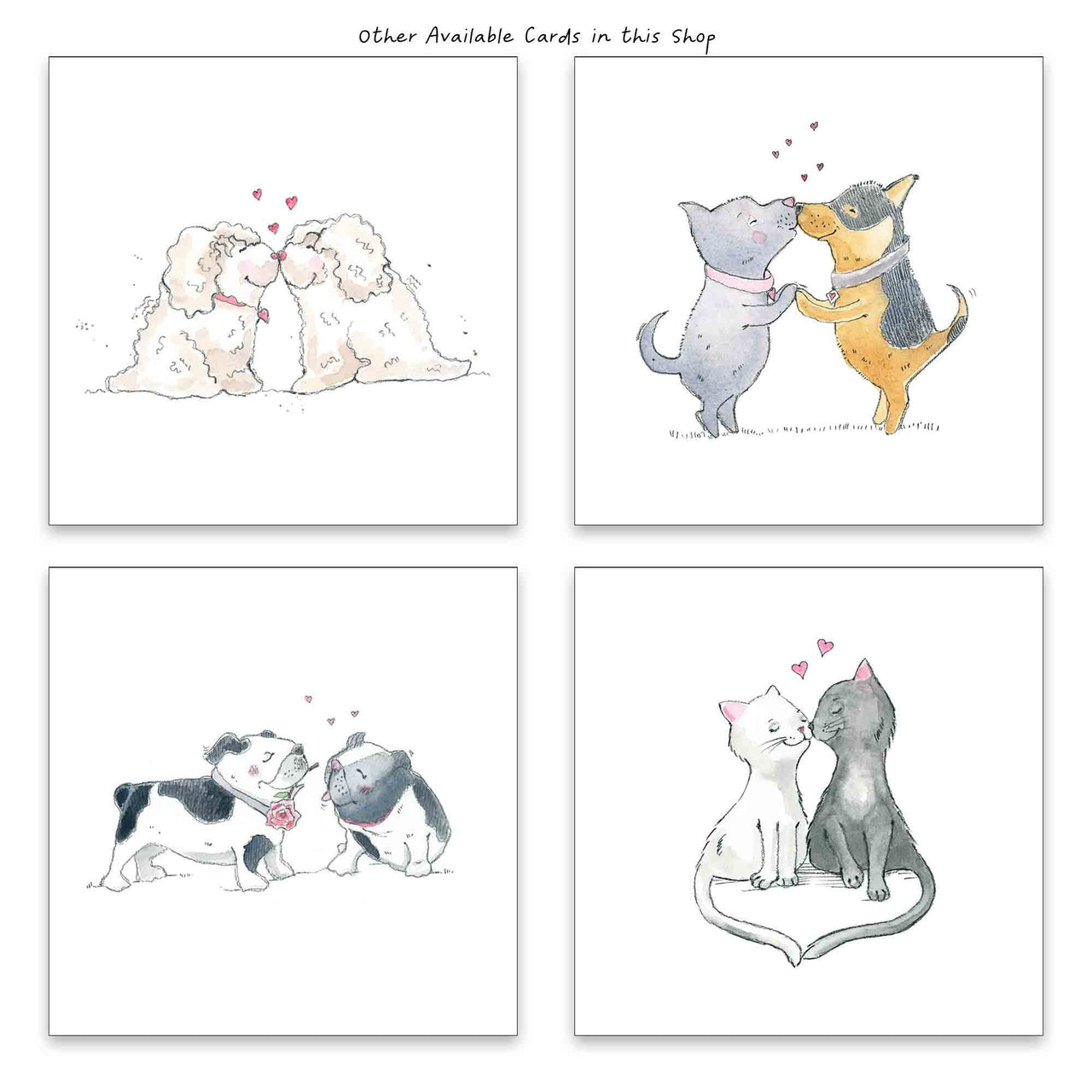 Cute Beagles | Dog Love Card