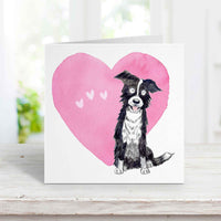 Thumbnail for Border Collie Love Card