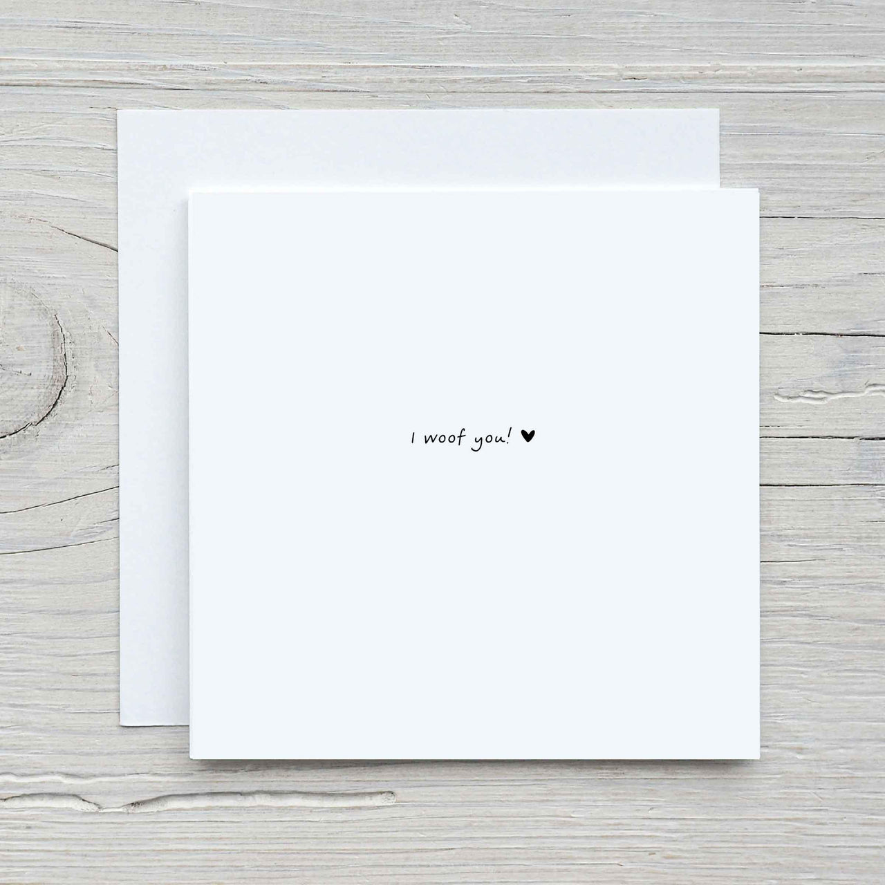 Border Collie Love Card