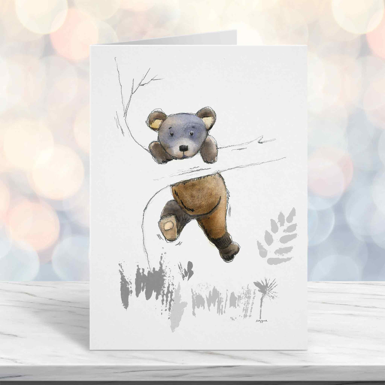 forest animals greeting cards