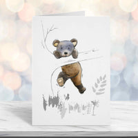 Thumbnail for forest animals greeting cards