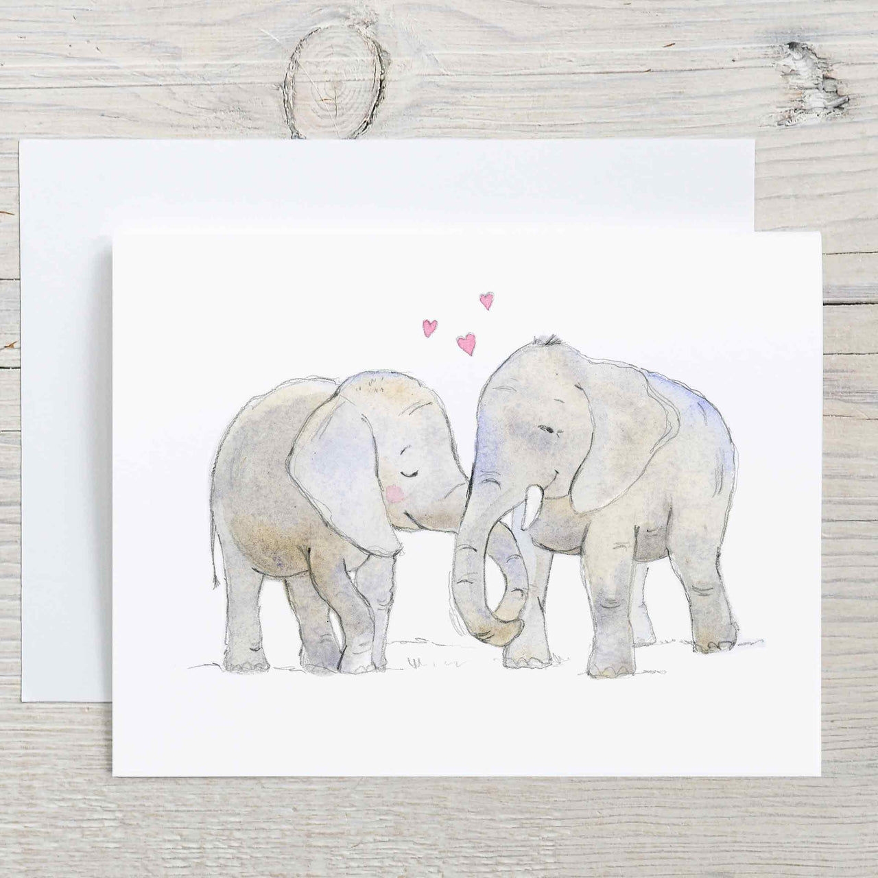 Elephant Card for Valentine's Day