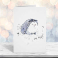 Thumbnail for hedgehog greeting card