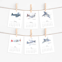 Thumbnail for 2024 Salute to the Skies Mini Desk Calendar