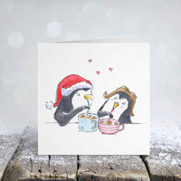 Thumbnail for penguin Christmas or anniversary card