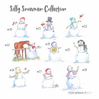 Thumbnail for Silly Snowman Cards - Full Set