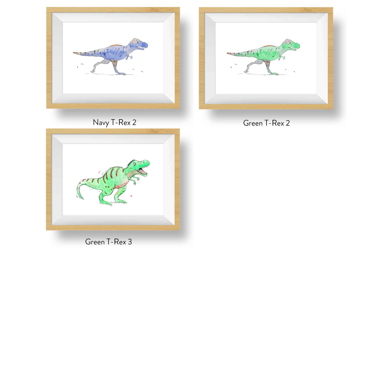 Dinosaur Prints Set