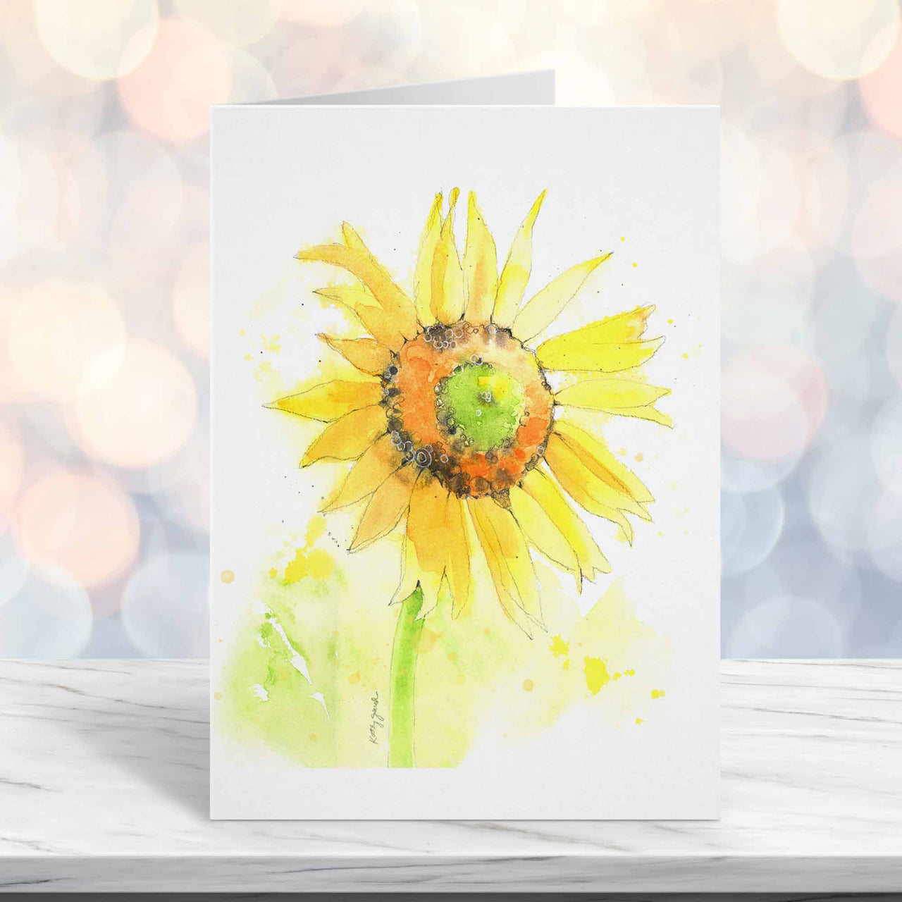 sunflower cards