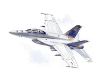 Thumbnail for F/A-18 Super Hornet Watercolor - Navy Jet Kids Wall Decoration