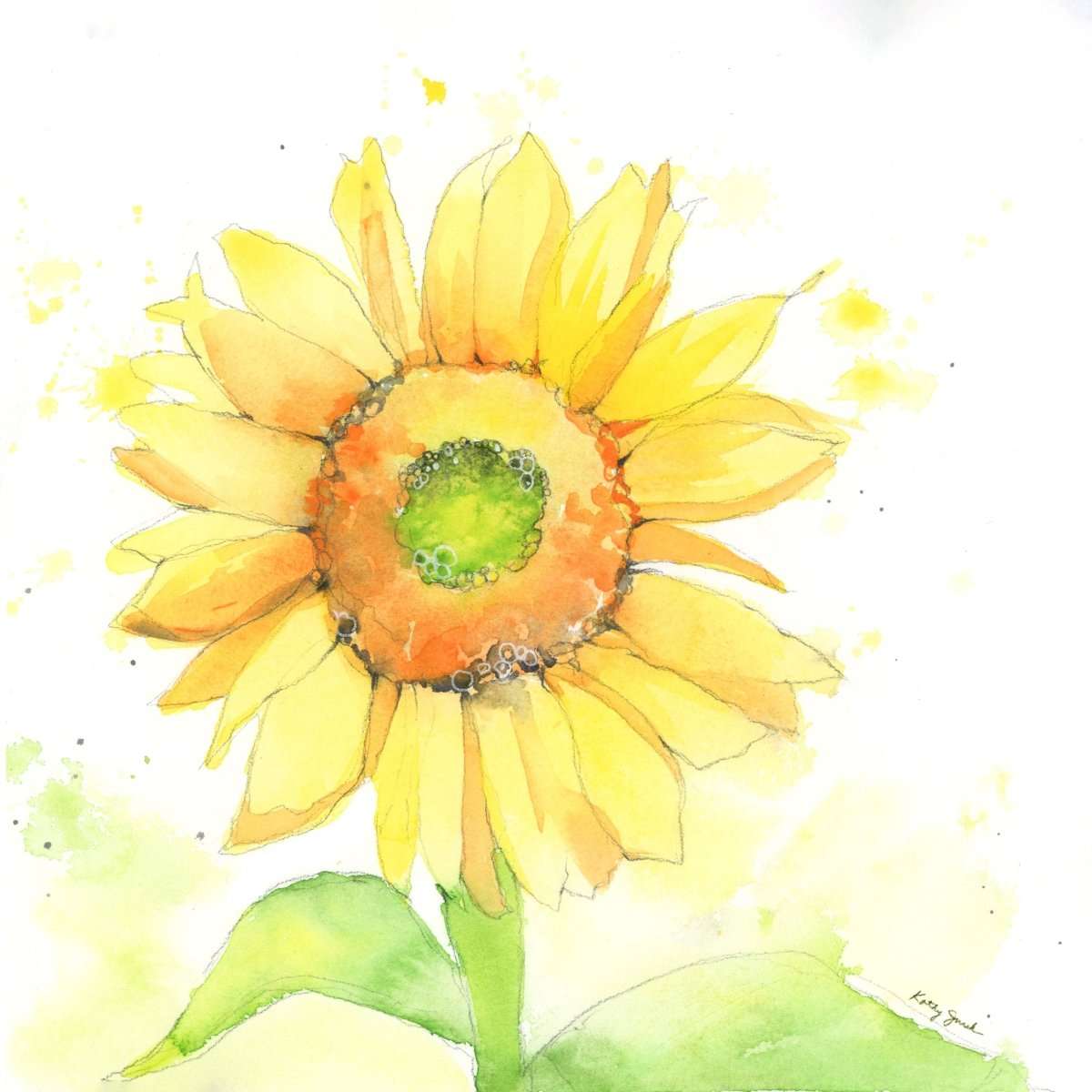 sunflower art prints for bedroom