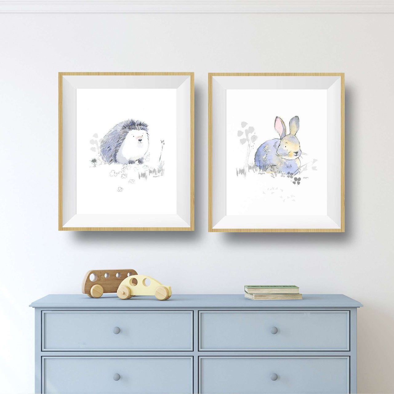 Sweet Woodland Bunny Print 5x7 in.