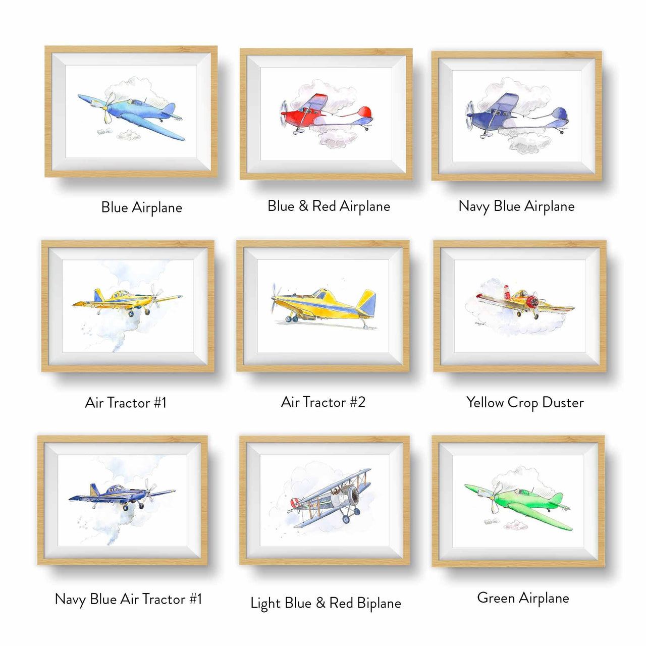 J3 Piper Airplane Print