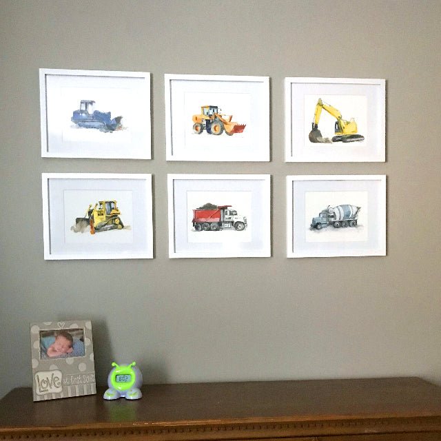 construction decor for toddlers room