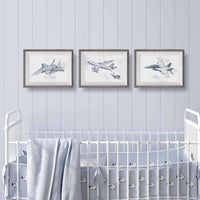 Thumbnail for airplane nursery decor