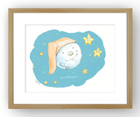 Thumbnail for Sweet Dreams Moon and Stars Nursery Print