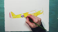 J3 Piper Airplane Print