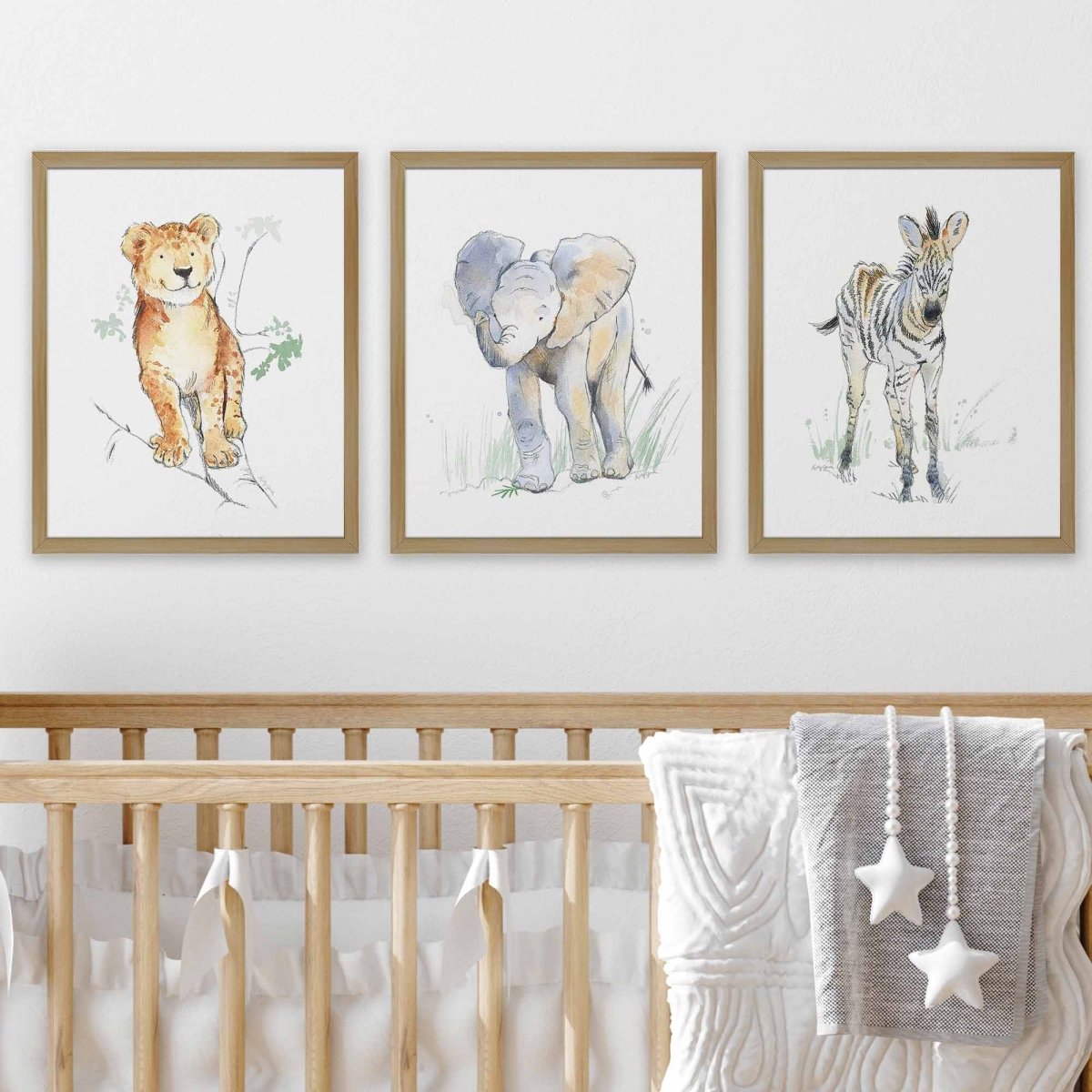 Safari Animals Prints Set