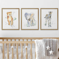 Thumbnail for Safari Animals Prints Set