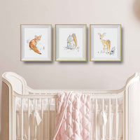 Thumbnail for Sweet Woodland Animals Prints Set