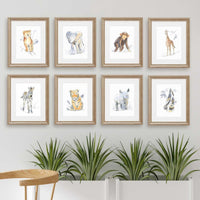 Thumbnail for Sweet Safari Animals Prints Set