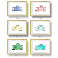 Thumbnail for train prints for kids' rooms