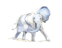 Thumbnail for nursery elephant wall art