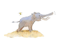 Thumbnail for Mammoth Dinosaur Print