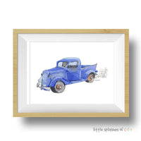 Thumbnail for Little Blue Truck Print #2