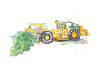 Thumbnail for Log Skidder Truck Print