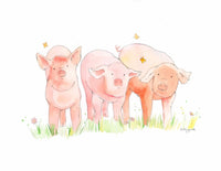 Thumbnail for Three Piglets Print
